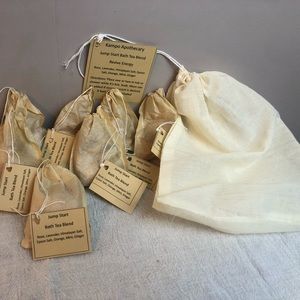 KAMPO APOTHECARY: JUMPSTART Bath tea blend, 8 Bath teas K.A.#1